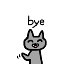 灰色猫のしろやん（個別スタンプ：9）