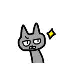 灰色猫のしろやん（個別スタンプ：10）