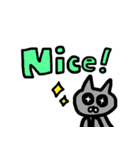灰色猫のしろやん（個別スタンプ：13）