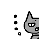 灰色猫のしろやん（個別スタンプ：18）