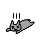 灰色猫のしろやん（個別スタンプ：24）