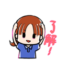 みかちゃんスタンプ（個別スタンプ：37）