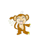 routine life of monkey family（個別スタンプ：26）