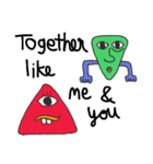 Geometry Monsters: Jimmy ＆ Friends（個別スタンプ：39）