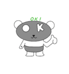 逆模様のダンパ（個別スタンプ：1）