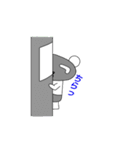 逆模様のダンパ（個別スタンプ：25）