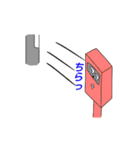 逆模様のダンパ（個別スタンプ：26）
