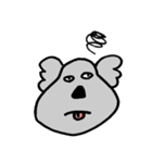 かわいめなコアラ（個別スタンプ：3）
