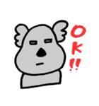 かわいめなコアラ（個別スタンプ：21）