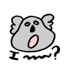 かわいめなコアラ（個別スタンプ：32）