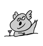 かわいめなコアラ（個別スタンプ：34）