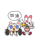 Egg kitty friends not normal Daily life（個別スタンプ：5）