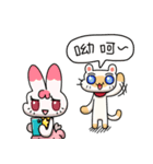 Egg kitty friends not normal Daily life（個別スタンプ：37）