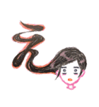 Hair Girls！！（個別スタンプ：7）