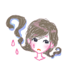 Hair Girls！！（個別スタンプ：35）
