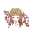 Hair Girls！！（個別スタンプ：36）