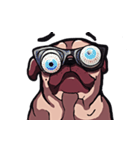 Mr. Pug Zai（個別スタンプ：17）