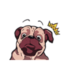 Mr. Pug Zai（個別スタンプ：38）