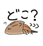 かぶとがにくん のこまかい日常生活1（個別スタンプ：23）