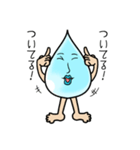 ドロップマンとドロップさん（個別スタンプ：3）