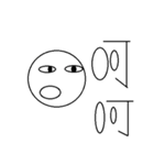 BlackBlack WhiteWhite（個別スタンプ：26）