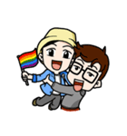 VAN VAN ＆ SAM（個別スタンプ：35）