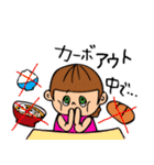 トレイルくんとラン子ちゃん（個別スタンプ：6）