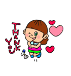 トレイルくんとラン子ちゃん（個別スタンプ：12）