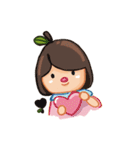 LOLO and HoiHoi aubergine story（個別スタンプ：7）