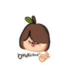 LOLO and HoiHoi aubergine story（個別スタンプ：16）