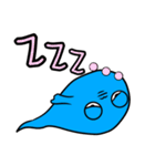 幸せの青いおたまじゃくし（個別スタンプ：12）