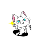 男の子と猫と時々エイリアン（個別スタンプ：2）