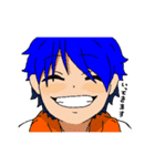 男の子と猫と時々エイリアン（個別スタンプ：6）