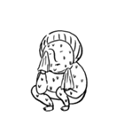 ざわざわザワ子さん（個別スタンプ：3）