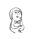 ざわざわザワ子さん（個別スタンプ：14）