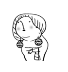 ざわざわザワ子さん（個別スタンプ：24）