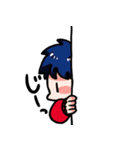 今日も今日とて元気な男子。（個別スタンプ：3）