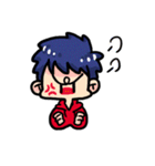 今日も今日とて元気な男子。（個別スタンプ：9）