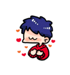 今日も今日とて元気な男子。（個別スタンプ：25）