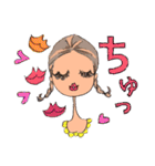 お洒落女子友（個別スタンプ：2）