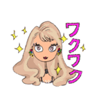 お洒落女子友（個別スタンプ：3）