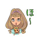 お洒落女子友（個別スタンプ：21）