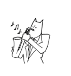 ハードボイルドねこさん2（個別スタンプ：40）