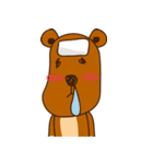White gourd Bear（個別スタンプ：5）