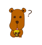 White gourd Bear（個別スタンプ：16）