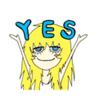 ジト目のジトちゃん（個別スタンプ：1）