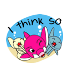 Dolphins and the friends（個別スタンプ：6）
