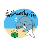 Dolphins and the friends（個別スタンプ：21）