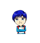 Blue-haired Sutris（個別スタンプ：26）