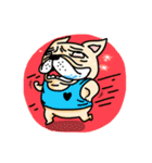 Lazy dog life（個別スタンプ：5）